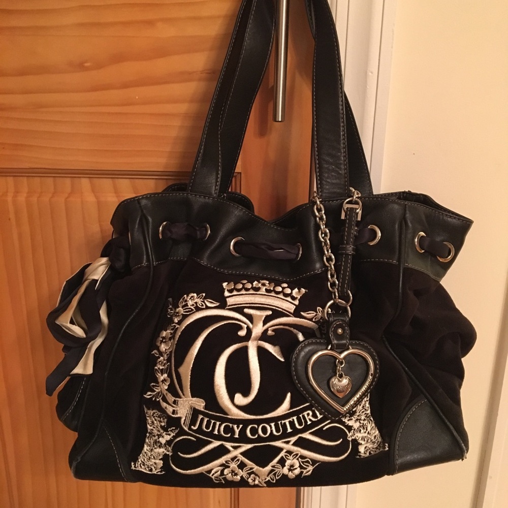 Juicy Couture velvet bag - used in good condition